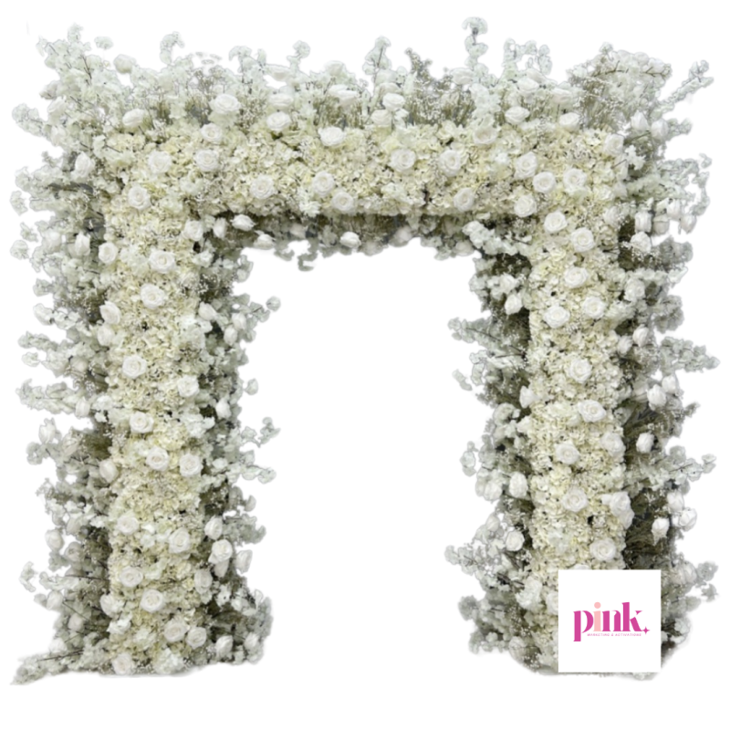 Fiore Bianco Lush Flower Arch - Image 2