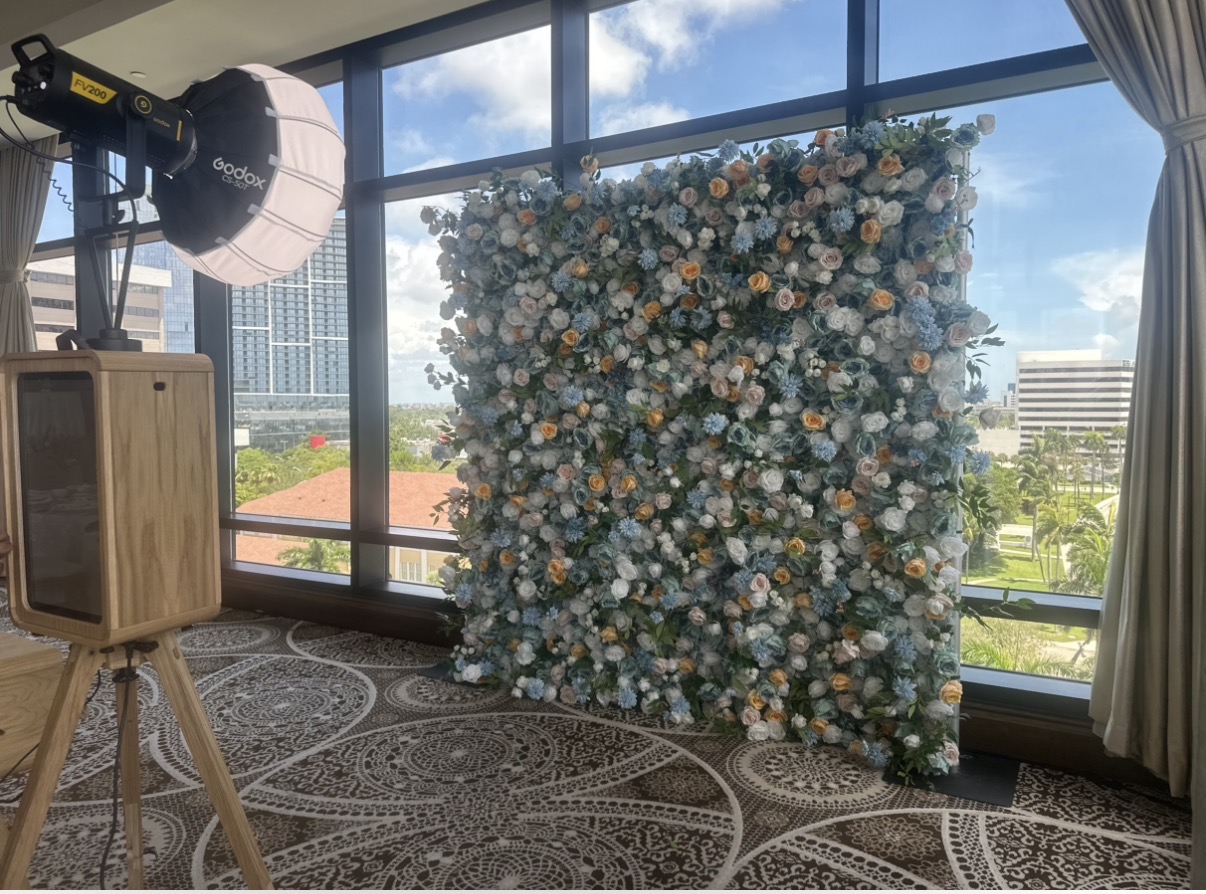 English Garden Flower Wall - Image 2