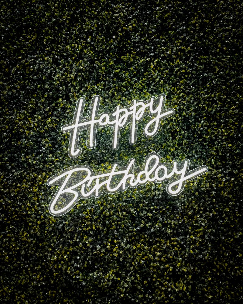 Happy Birthday - Neon Sign