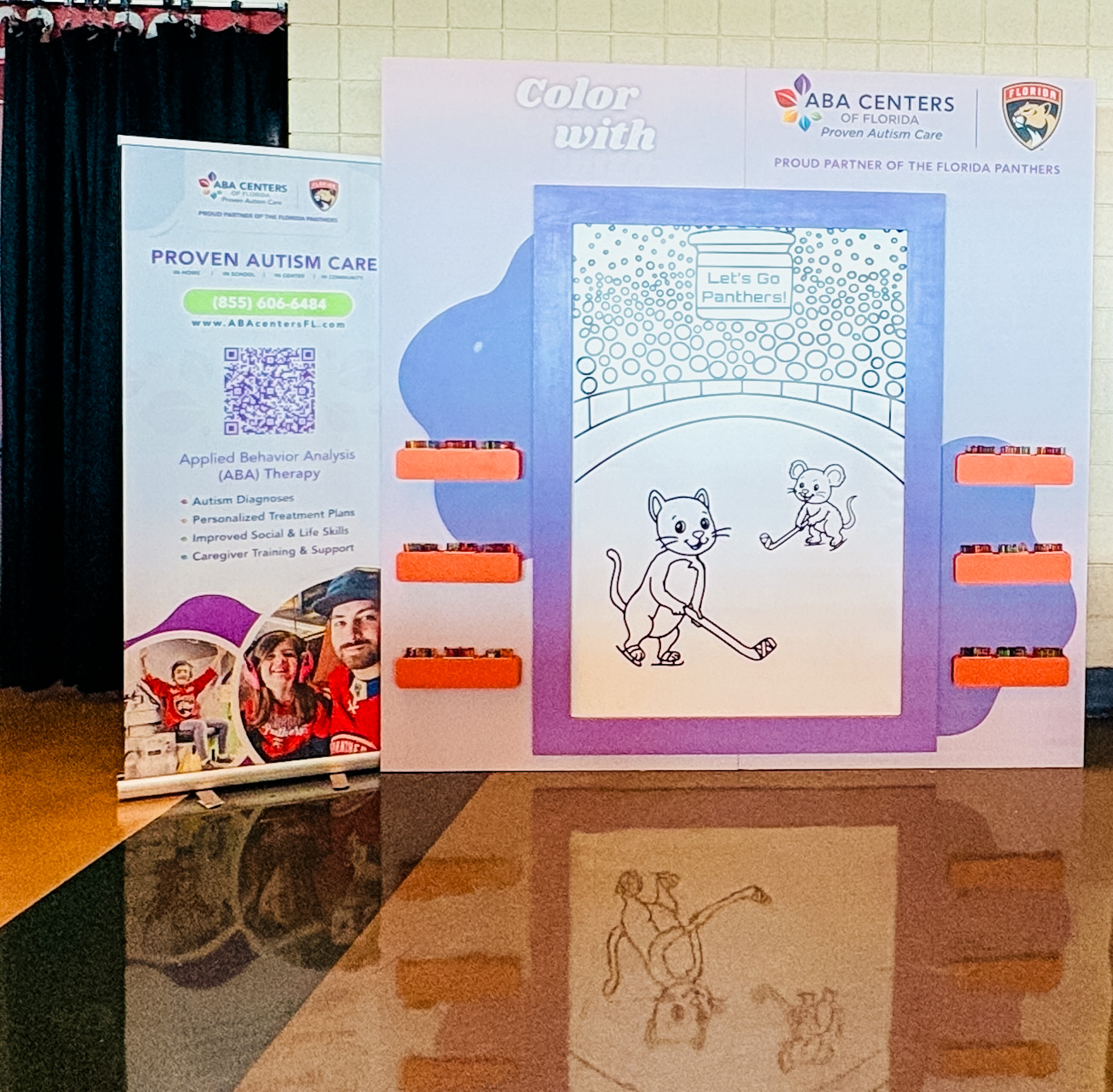 Customizable Coloring Wall