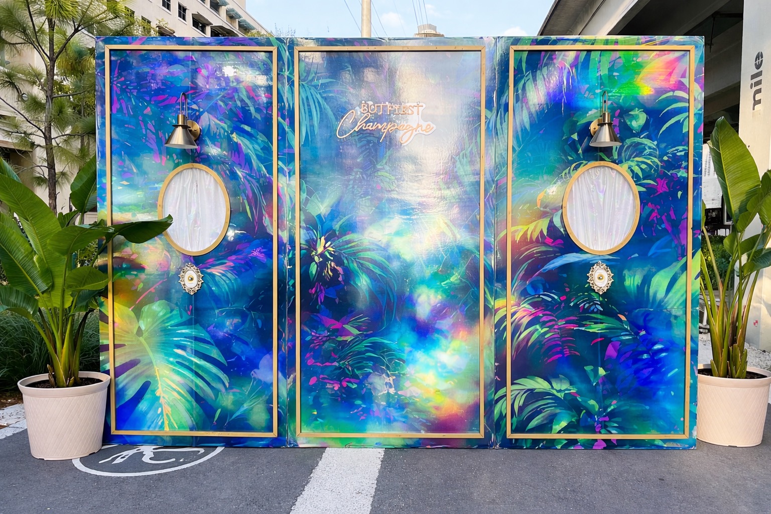 Customizable Champagne Wall Activation - Image 6