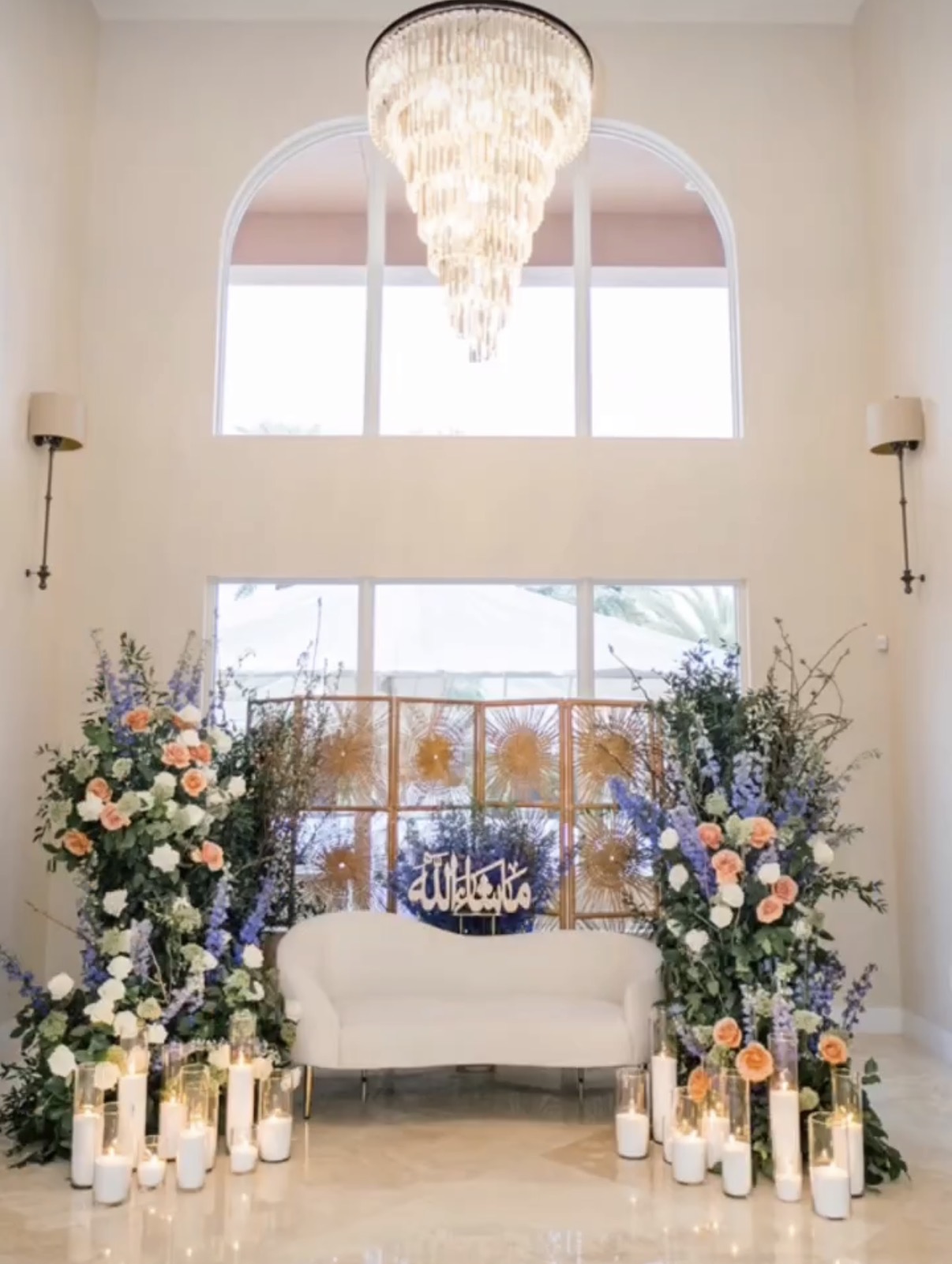 Custom Floral Columns - Image 2